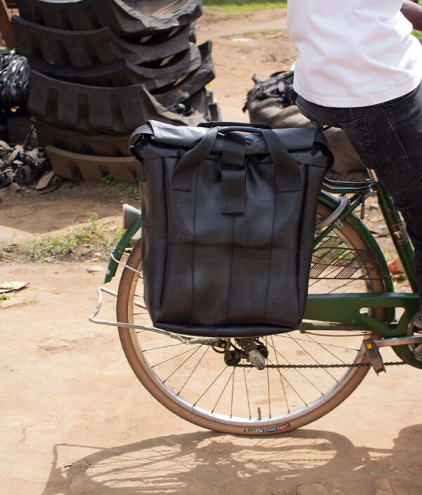 &Proud Lab Commuter Bike Bag — Recycled waste bag