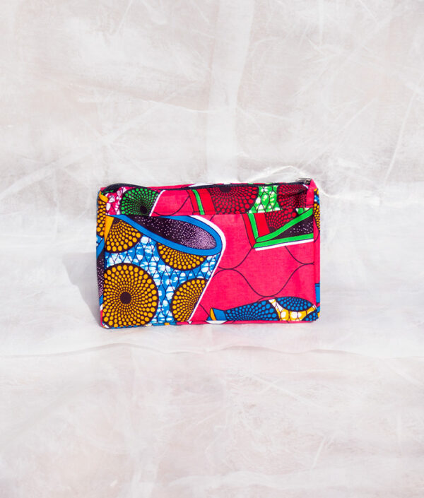 Self Care Bag — Recycled plastic and African wax cotton